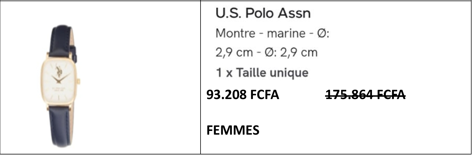 MONTRE U.S .POLO Assn